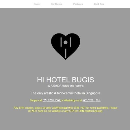 Hi Hotel Сингапур Екстериор снимка